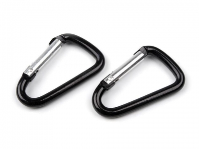 Karabiner | metall schwarz